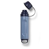 LifeStraw Peak Series: Filtro de agua personal para exteriores - Ideal para senderismo, camping, viajes - Elimina bacterias, parásitos y microplásticos