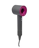 Dyson Supersonic HD07 - Secador de pelo (5 accesorios), color gris antracita y fucsia (110000 rpm, secado en frío, tecnología de iones: peinado suave, sin calor extremo)