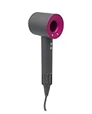 Dyson Supersonic HD07 - Secador de pelo (5 accesorios), color gris antracita y fucsia (110000 rpm, secado en frío, tecnología de iones: peinado suave, sin calor extremo)