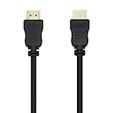 AISENS A119-0528 Cable HDMI V1.4 aleación CCS 14+1 alta velocidad, A/M-A/M, negro, 1.0m