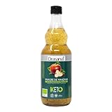 DRASANVI VINAGRE DE MANZANA MADRE SIN FILTRAR CERTIFICADO BIO | Vinagre de sidra de manzana KETO |Manzanas ecologicas | VEGANO - SIN GLUTEN - 75cl