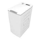 Cecotec Lavadora de Carga Superior de 8Kg Bolero DressCode Top Max 80 Inverter A. 1900W, 1300 rpm Programables, 16 Programas, Bajo Consumo, Motor Inverter Plus, Limpieza a Vapor, DelayStart