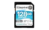 Kingston Canvas Go! Plus Tarjeta SD 128GB SDXC 170R C10 UHS-I U3 V30