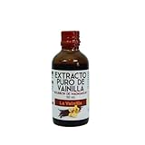 Extracto de Vainilla | Extracto Puro de Vainilla Bourbon de Madagascar | Repostería - Helados - Postres - Cafés | Sin Aditivos Ni Conservantes | 50 ml