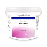 Ingredissimo - Brillo Neutro Para Repostería, Textura Cremosa de Aplicación Directa, Gel Líquido Gelificante y Espesante Sin Sabor, Sin Gluten, Sin Azúcar Añadido, Gelatina Concentrada en Frío, 3.5 Kg