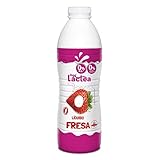 DIA LACTEA yogur líquido sabor fresa 0.0 % M.G. botella 1 lt