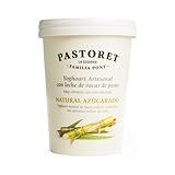 (PACK 4ud) Yogur artesanal cremoso de sabor natural azucarado PASTORET 500 g