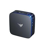 NiPoGi AK1Plus Mini PC Windows 11,Ιntel Alder Lake-N95 (hasta 3.4GHz), 8GB DDR4 256GB ROM, Mini Ordenadores de Sobremesa, 2xHDMI, 4K@60HZ, BT4.2, RJ45-LAN, Mini Computadora para Escuela Educación