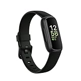 Fitbit Inspire 3, la pulsera de salud y actividad física con hasta 10 días de batería y compatible con Android e iOS, Negro