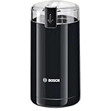 Bosch - Molinillo de café eléctrico, 180 W, capacidad 75 gramos, negro, TSM6A013B