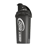 Best Body Nutrition Edition Shaker, 700ml, negro (Black steel)