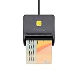 AISENS - ASCR-SN01-BK - LECTOR DE TARJETA DNI, NEGRO