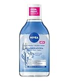 NIVEA Agua Micelar Regeneradora (400 ml), gel limpiador facial con 5% Sérum y Amino Acid Complex, tónico facial para rostro, ojos y labios, aceite desmaquillante facial con Pantenol y Escualano