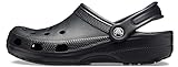 Crocs Classic Clogs (Best Sellers), Zuecos Unisex Adulto, Black, 42/43 EU