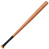 WELLDER Mb80wood Bate de béisbol, Adultos Unisex, Madera, 80CM