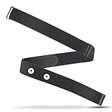 Lotbun Banda elástica Ajustable Ajustable (70 cm a 105 cm) para Cinta pulsometro Banda Pectoral Bluetooth Ant+ Compatible con Garmin, Wahoo, Polar H10 H9, Coospo, Magene, Bryton, Livlov,