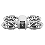 DJI Neo, mini dron con cámara 4K UHD para adultos, 135 g dron que te sigue, despega desde la mano, seguimiento de objetivos por IA, QuickShots, vídeo estabilizado (sin control remoto)