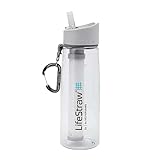 LifeStraw Go Water Bottle with Filter; 22oz; Clear