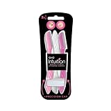 Wilkinson Sword Intuition Perfect Finish - 3 Cuchillas de Afeitar, Moldear y Perfilar las Cejas y el Vello Facial - Unisex - Validas Para Hombres y Para Mujeres