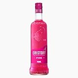 ERISTOFF Pink Vodka Liqueur, 18 % Vol, 70cL / 700mL, Vodka con intenso sabor a fresa