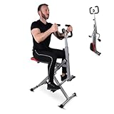 Mobiclinic® Fitness, Máquina de Abdominales, Plegado Compacto, Vitalfit, Sentadillas, Glúteos, Multifunción, Pantalla LCD, Carga 100KG, Gym en casa, Manillar Ajustable, Base Antideslizante