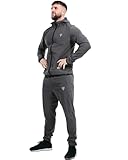 RDX Traje Sauna Mujer Hombre Adelgazante, Cumple con REACH Sudor Chándal con Capucha, Trajes de Sudoración Deportiva Fitness Boxeo Yoga Running Gimnasio, Conjunto de Pantalón Superior