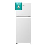 Hisense RT422N4AWE - Frigorífico Dos Puertas, Calss E, Capacidad 325 L Neto, Alto 170 cm,Multi Air Flow,Cajón Frutas y Verduras, Puertas Reversibles, No Frost, Silencioso 40 dBA, Color Blanco