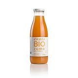 Ekolo Zumo de Pomelo Ecológico, 100% Exprimido, 6 Botellas x 750 ml, 4500 ml