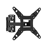 GRIFEMA GB1008-2 Soporte de TV Pared para TV 13-43', Girar, Inclinar, Extender y Retraer para Mejor Ángulo de Visión, Carga hasta 20kg, MAX VESA 200x200mm