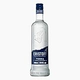 ERISTOFF Premium Vodka, filtrado con carbón vegetal, vodka con triple destilación, 37,5 % Vol, 70cL / 700mL