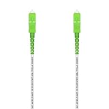 AISENS A152-0494 Cable fibra óptica latiguillo G657A2 3.0 9/125 SMF simplex Dca LSZH, SC/APC-SC/APC, 2.0m