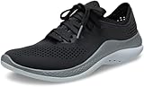 Crocs LiteRide 360 Pacer M, Zapatillas Hombre, Negro/Gris (Black/Slate Grey), 43/44 EU