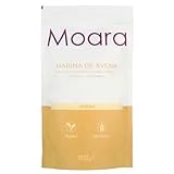 Harina de avena integral y neutra, BIO sin gluten y sin azúcar - ecológica sin sabor, ideal para repostería y recetas fitness - vegana 500gr