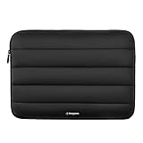 Bagasin Puffer Funda para Portátil, Funda Protectora de 15 15,6 16 Pulgadas Impermeable con Protección de 4 Capas, Bolsa para Ordenador Compatible con MacBook, Portátil HP, DELL, Lenovo, ASUS