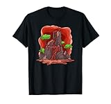 Lindo volcán de chocolate: dulces y amantes de los postres Camiseta