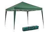 KG KITGARDEN Carpa Plegable 3x3 Multifuncional, Verde, Deluxe VD