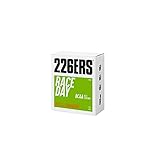 226ERS - Race Day-BCAA, Barrita Energética para Deportistas, Carbohidratos, para Entrenamientos y Competiciones, Barritas Veganas y sin Gluten, Sabor Manzana y Canela, Caja 6 Barras x 40 g