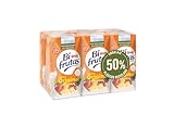 Bifrutas Bebida Refrescante Mixta de Leche y Zumo de Frutas Sabor Tropical, 6 x 200ml