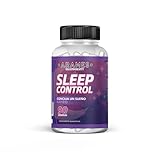 Sleep Control | Ayuda para dormir bien | Efecto duradero | Elimina el insomnio y los desfases horarios | Complemento natural de Melatonina, L-Teanina y Vitamina B6 |90 cápsulas