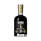 I Solai di San Giorgio, Vinagre Balsámico de Módena I.G.P. de Módena Sello Oro, Alta Densidad, Elaborado con Uvas 100% Italianas, Ideal para Acompañar Ensaladas, Asados 250 ml.