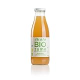 ÉKOLO Zumo de Manzana Ecológico, 100% Exprimido, 6 Botellas x 750 ml, 4500 ml