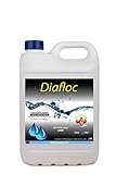 DIASA INDUSTRIAL Floculante líquido para Piscinas SUPERCONCENTRADO - DIAFLOC - clarifica el Agua turbia - 5 litros