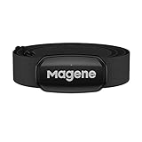 Magene H303 Monitor de frecuencia cardíaca Correa para el Pecho HRM Fitness Tracker IP67 Soporte Impermeable Bluetooth 4.2 y Ant+, Compatible con Wahoo, Zwift, Strava, Elite HRV