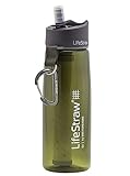 LifeStraw Botella Con Filter De Agua 2 Etapas, Bottle Unisex Adulto, Verde (Green), M