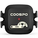 COOSPO Sensor de Velocidad/Cadencia para Ciclismo y Bicicleta con Doble Módulo Bluetooth 4.0 Ant+ para la Computadora de la Bici teléfono Inteligente