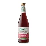 Biotta Jugo de Arándano Rojo | 100% BIO | Infusión de Abedul y Ágave | Directo de Prensado | Zumo no diluido | 500 ml