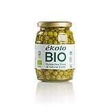 Ekolo Guisantes Naturales Bio, 6 Tarros,340g 2040g