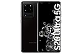 Samsung Galaxy S20 Ultra 5G - Smartphone 6.9' Dynamic AMOLED (12GB RAM, 128GB ROM, cámara 108MP gran angular, Octa-core Exynos 990, 5000mAh batería, carga ultra rápida) Cosmic Black