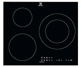 Electrolux LIT60336 Placa Inducción, Biselada, 60 cm, Extraplana de 3 Zonas, Función Puente, Calentamiento Rápido Automático, Conexión con Campana Compatible, Temporizador, Control Táctil, Negro