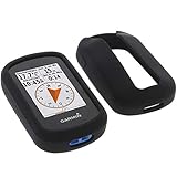 foto-kontor Funda Compatible con Garmin eTrex Touch 35 Protectora Silicona Carcasa protección Negra